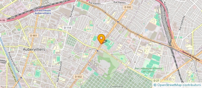 localisation de l'entreprise SIVAN ALIMENTATION EXOTIQUE - WORLD CITY à AUBERVILLIERS