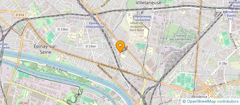 localisation de l'entreprise SIVAN LOC à EPINAY-SUR-SEINE