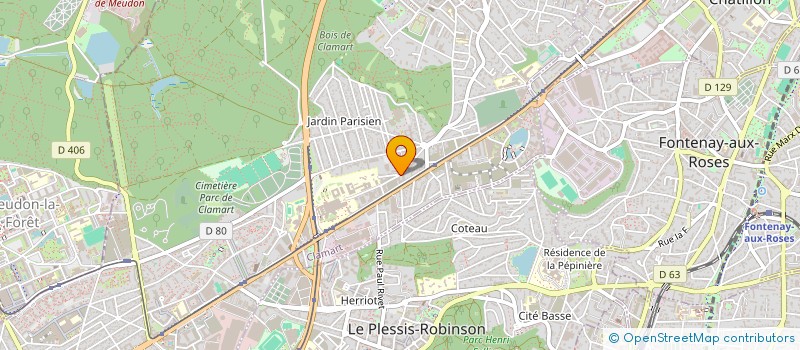 localisation de l'entreprise SIVAS à CLAMART