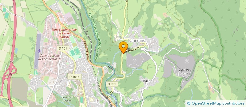 localisation de l'entreprise SIVAS 58 à VALSERHONE