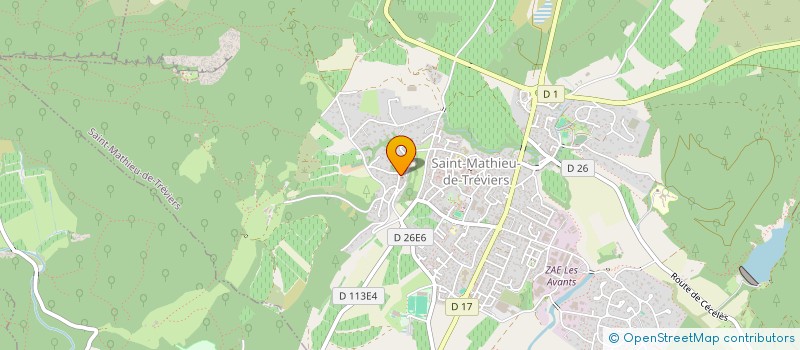 localisation de l'entreprise SIVAUTO  LE TRIADOU