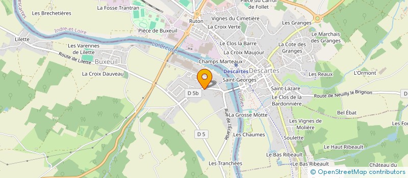 localisation de l'entreprise SIVECEAU à BUXEUIL