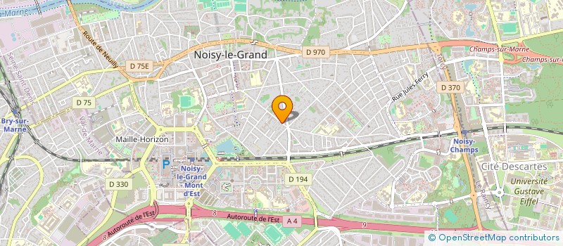 localisation de l'entreprise SIVILAY IMMO  NOISY-LE-GRAND