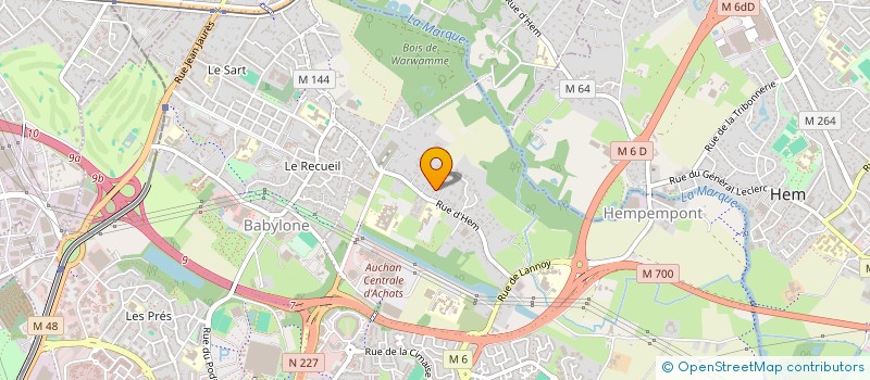 localisation de l'entreprise SIVIR à VILLENEUVE-D'ASCQ