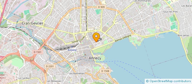 localisation de l'entreprise SIVO C SCCV à ANNECY