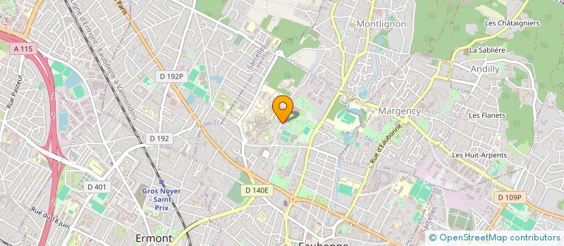 localisation de l'entreprise SIVOG à EAUBONNE