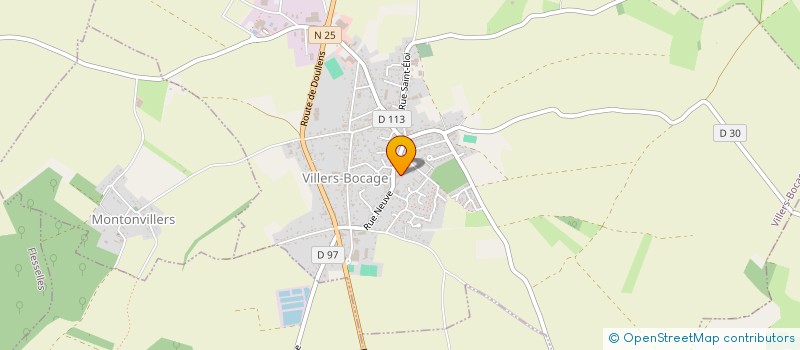 localisation de l'entreprise SIVOM A LA CARTE DE VILLERS BOCAGE à VILLERS-BOCAGE