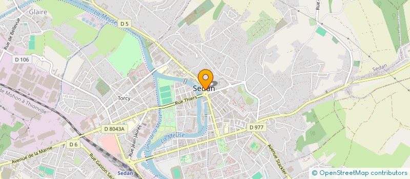 localisation de l'entreprise SIVOM A LA CARTE DU PAYS SEDANNAIS à SEDAN