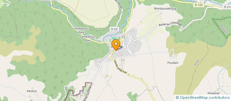 localisation de l'entreprise SIVOM AMENAGEMENT DEVELOPPEMENT ARDES à ARDES