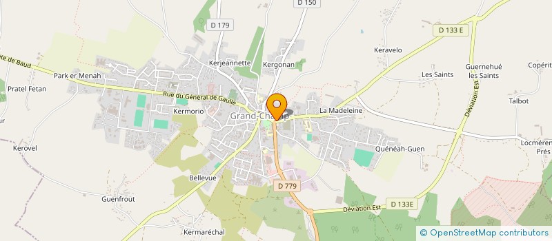 localisation de l'entreprise SIVOM CANTON DE GRAND-CHAMP à GRAND-CHAMP