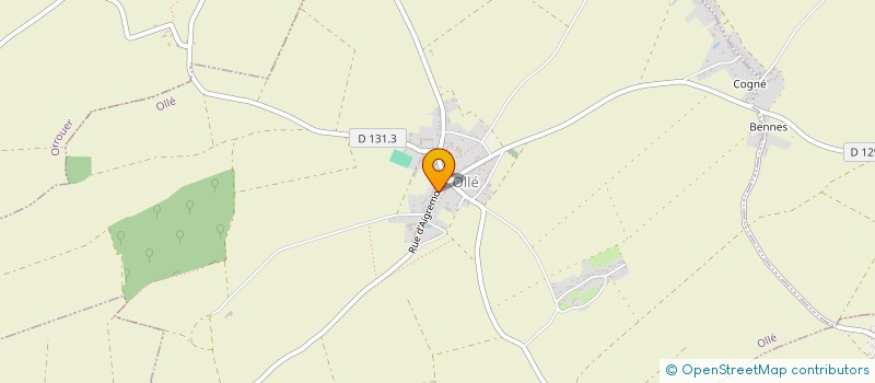 localisation de l'entreprise SIVOM CHAUFFOURS NOGENT SUR EURE OLLE à OLLE