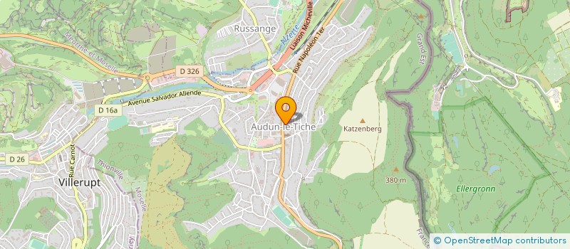 localisation de l'entreprise SIVOM DE L'ALZETTE à AUDUN-LE-TICHE