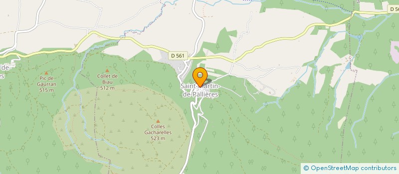 localisation de l'entreprise SIVOM DE L'ECOLE DES PALLIERES à SAINT-MARTIN-DE-PALLIERES