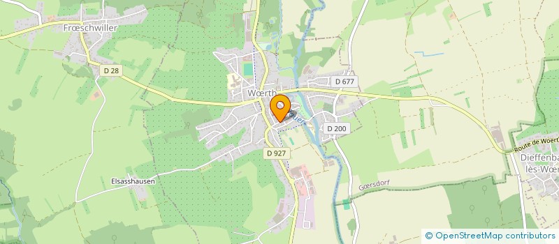 localisation de l'entreprise SIVOM DE LA HAUTE VALLEE DE LA SAUER à WŒRTH