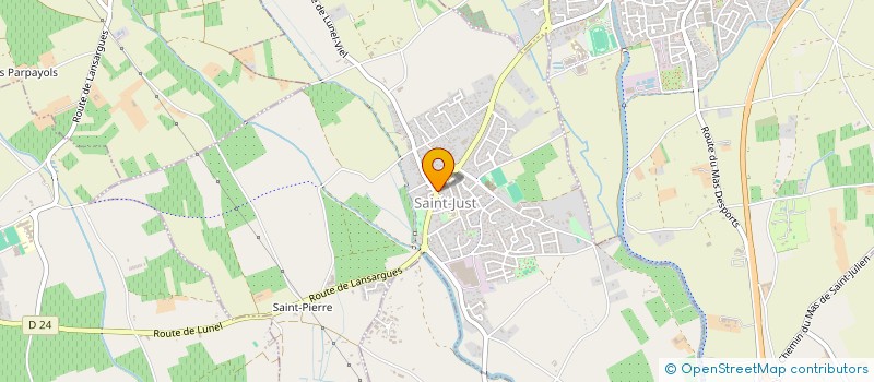 localisation de l'entreprise SIVOM DE LA PALUS  SAINT-JUST