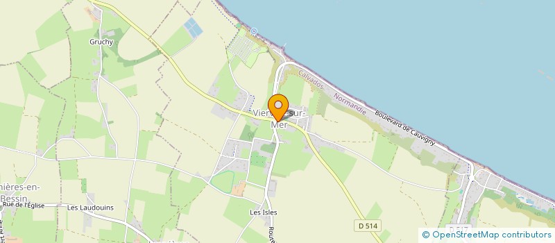 localisation de l'entreprise SIVOM DE LA PLAGE D'OMAHA à VIERVILLE-SUR-MER
