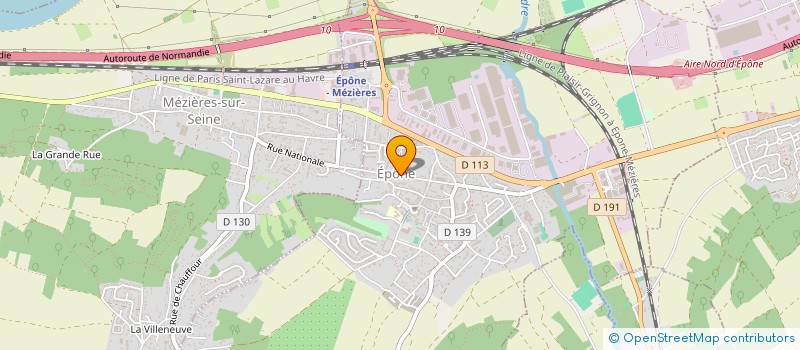 localisation de l'entreprise SIVOM DE LA REGION D'EPONE  EPONE