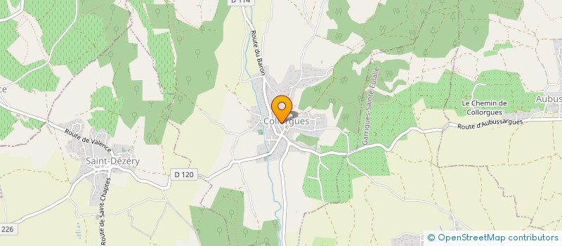 localisation de l'entreprise SIVOM DE LA REGION DE COLLORGUES  FOISSAC