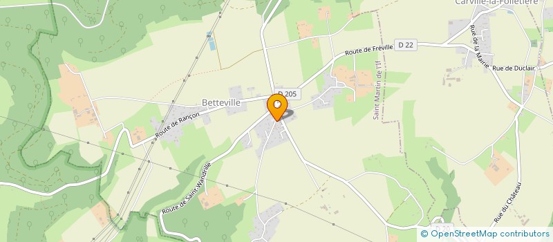 localisation de l'entreprise SIVOM DE LA REGION DE FREVILLE à SAINT MARTIN DE L'IF