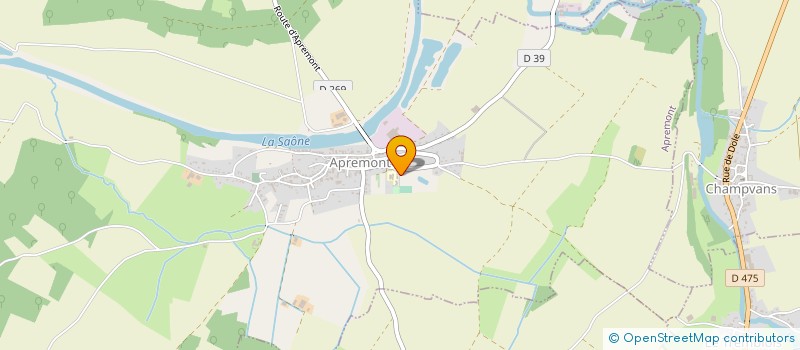 localisation de l'entreprise SIVOM DE LA TENISE à APREMONT