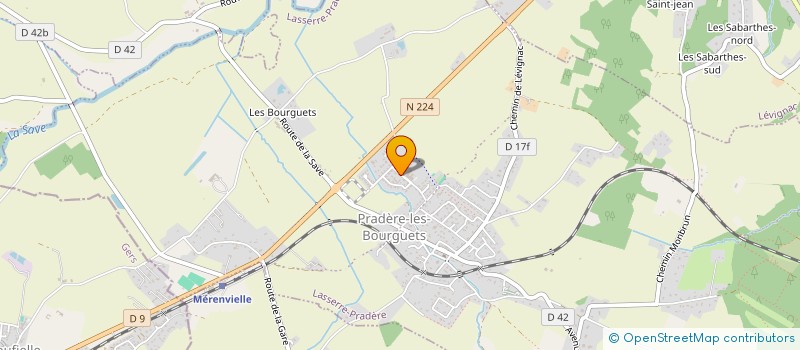 localisation de l'entreprise SIVOM DE LA VALLEE DE LA SAVE à LASSERRE-PRADERE