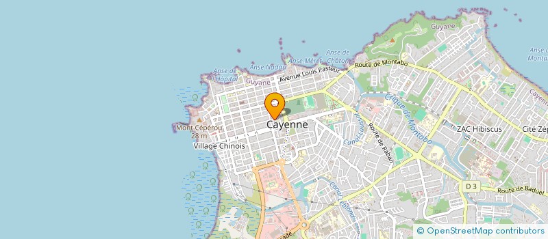 localisation de l'entreprise SIVOM DE MARIPASOULA à CAYENNE