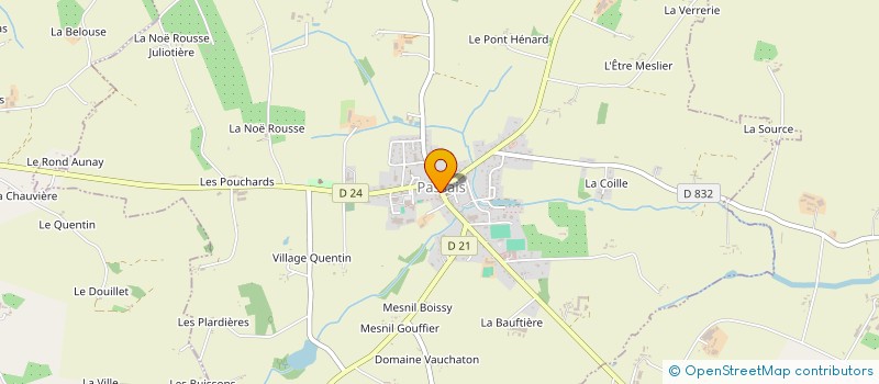 localisation de l'entreprise SIVOM DE PASSAIS à PASSAIS VILLAGES