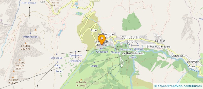 localisation de l'entreprise SIVOM DES ARVES  SAINT-JEAN-D ARVES