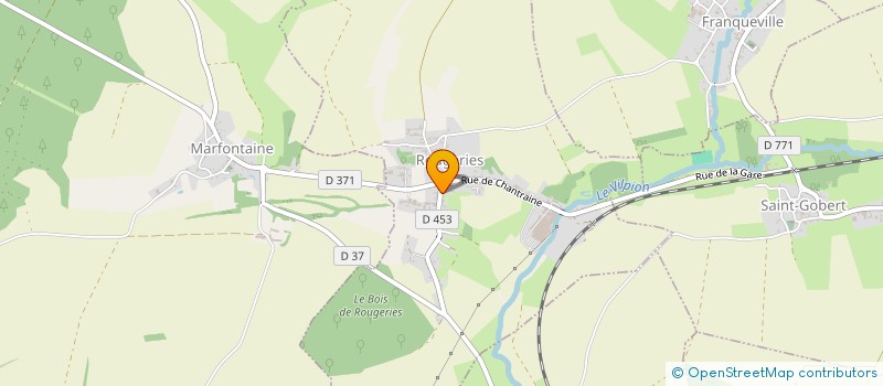 localisation de l'entreprise SIVOM DES COMMUNES DU VILPION  ROUGERIES