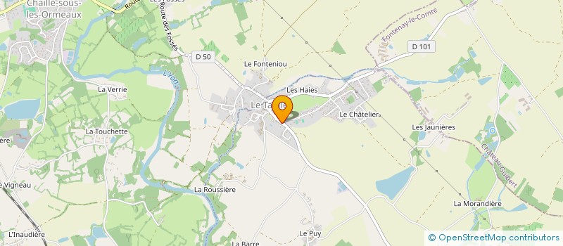 localisation de l'entreprise SIVOM DES COTEAUX DE L'YON à LE TABLIER