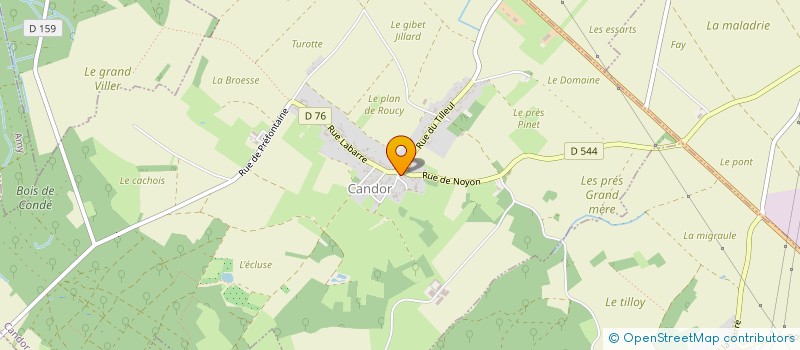 localisation de l'entreprise SIVOM DES FONTAINES à ECUVILLY