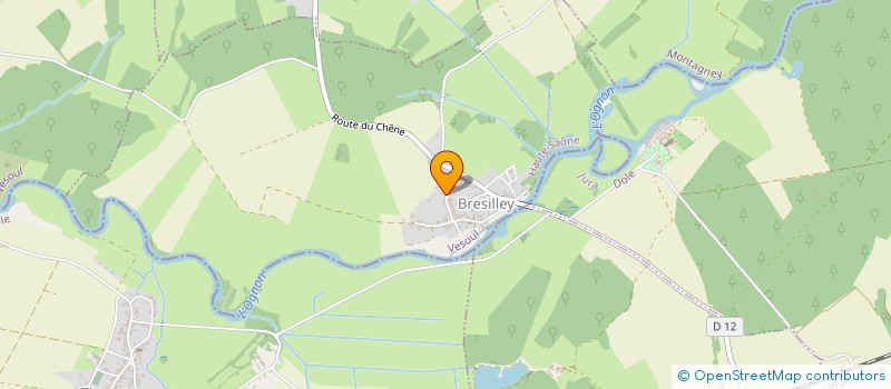 localisation de l'entreprise SIVOM DES VALLONS FLEURIS  MONTAGNEY