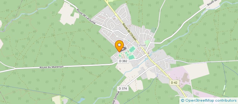 localisation de l'entreprise SIVOM DU CANTON DE CASTETS DES LANDES à CASTETS