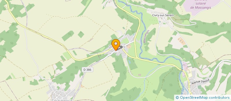 localisation de l'entreprise SIVOM DU CANTON DE L'ISLE-SUR-SEREIN à L'ISLE-SUR-SEREIN