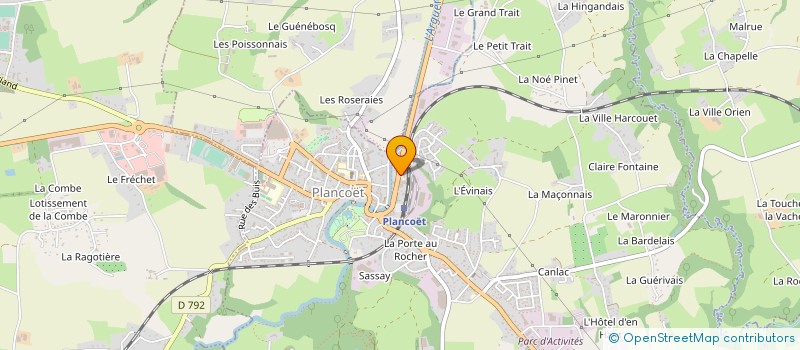 localisation de l'entreprise SIVOM DU CANTON DE PLANCOET à PLANCOET