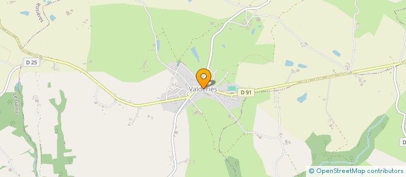 localisation de l'entreprise SIVOM DU CANTON DE VALDERIES à VALDERIES
