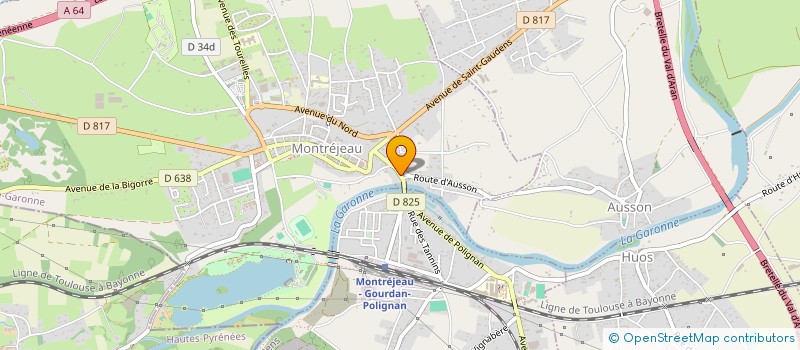 localisation de l'entreprise SIVOM DU HAUT COMMINGES à GOURDAN-POLIGNAN