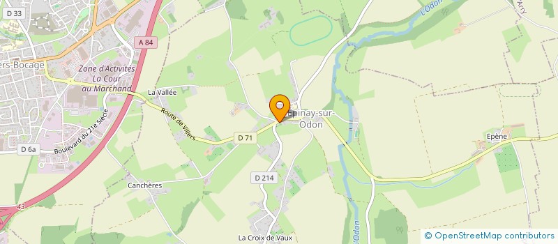 localisation de l'entreprise SIVOM DU MOYEN ODON  EPINAY-SUR-ODON
