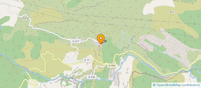 localisation de l'entreprise SIVOM DU MOYEN VERDON à CASTELLANE