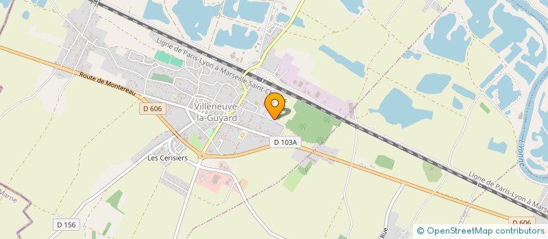 localisation de l'entreprise SIVOM DU NORD SENONAIS  VILLENEUVE-LA-GUYARD