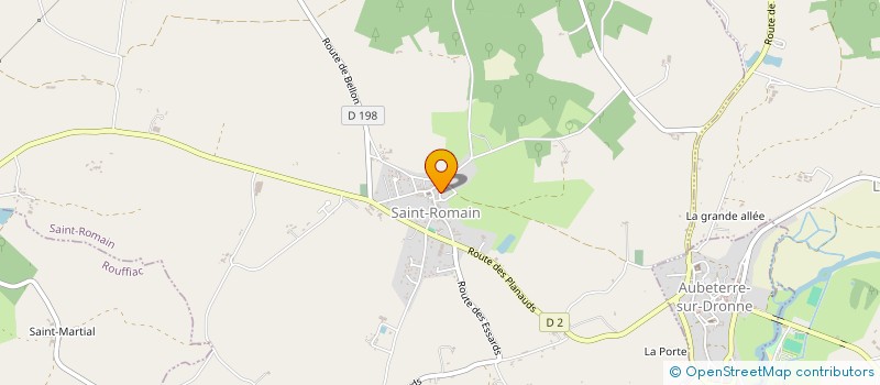 localisation de l'entreprise SIVOM DU SUD CHARENTE à CHALAIS