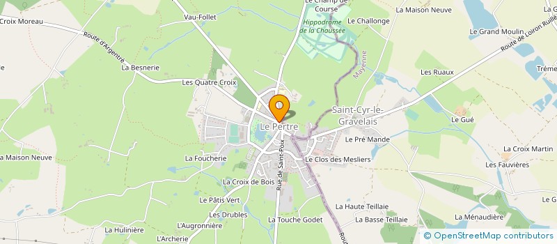 localisation de l'entreprise SIVOM LE PERTRE SAINT CYR LE GRAVELAIS  LE PERTRE