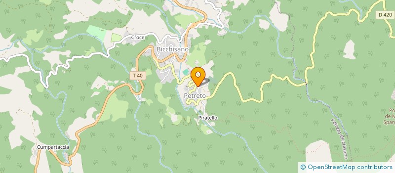 localisation de l'entreprise SIVOM MOYEN DE TARAVO à PETRETO-BICCHISANO