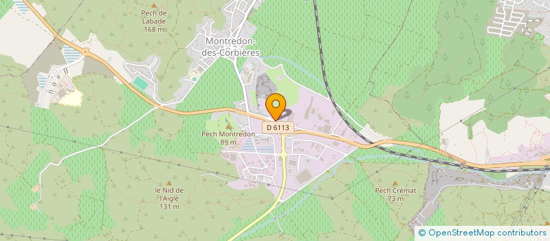 localisation de l'entreprise SIVOM NARBONNE RURAL  MONTREDON-DES-CORBIERES