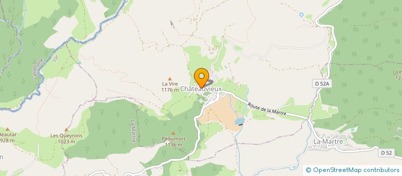 localisation de l'entreprise SIVOM NORD ARTUBY JABRON à CHATEAUVIEUX