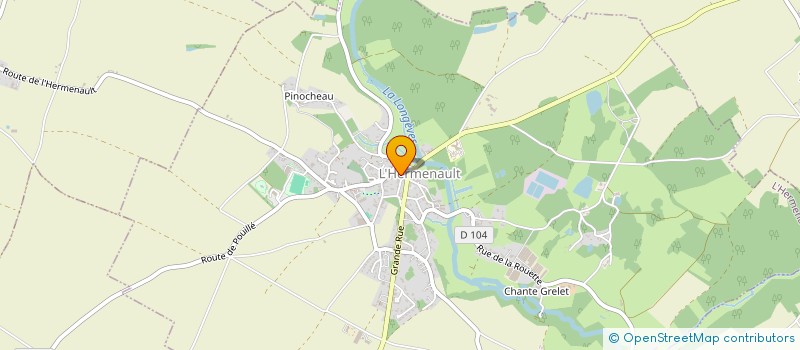 localisation de l'entreprise SIVOM POLE EDUCATIF JULES VERNE  L'HERMENAULT