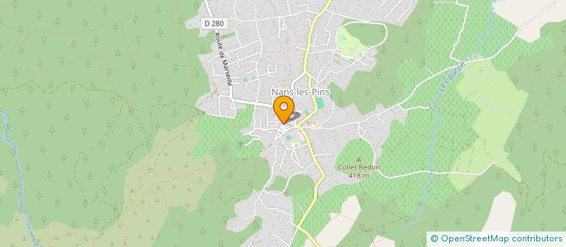 localisation de l'entreprise SIVOM SAUVEGARDE STE BAUME à NANS-LES-PINS