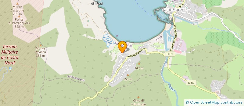 localisation de l'entreprise SIVOM SUD OUEST CAP CORSE à NONZA