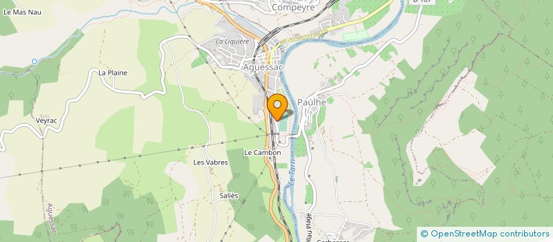 localisation de l'entreprise SIVOM TARN ET LUMENSONESQUE à AGUESSAC