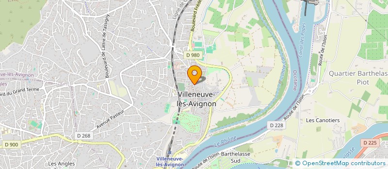 localisation de l'entreprise SIVOM VILLENEUVE LEZ AVIGNON LES ANGLES à VILLENEUVE-LES-AVIGNON